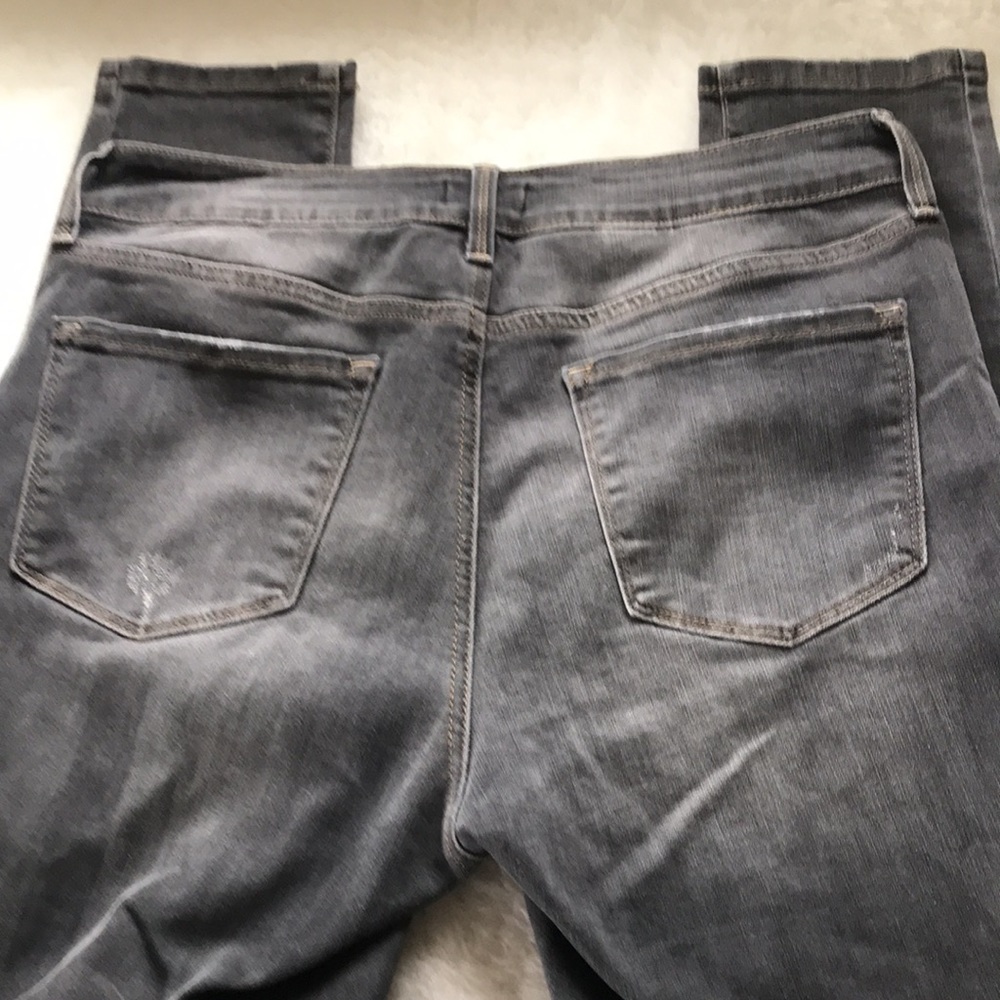 NYDJ Charcoal grey super skinny jeans 12 - Picture 11 of 15